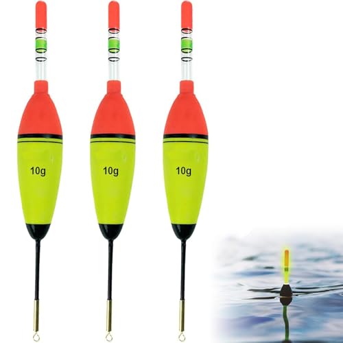 Flotadores de Pesca,3 Piezas Flotadores de Espuma EVA,Kits de Flotadores de Pesca,para Pesca en Mar,Trucha,Lucio y Carpa(10G)