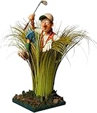 Guillermo Forchino The Golfer in The Rough Sculpture, The Comic Art Forchino Original Licensed and Limited Edition Model FO85554