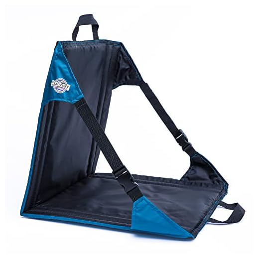 CRAZY CREEK PRODUCTS RED LODGE- MONTANA - USA Creek The Chair, 16.5" Deep x 15" Wide x 16.5" Tall, Smoky Blue/Black, Model:5001-042