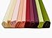 Lia Griffith Extra Fine Crepe Paper Folds Rolls, 10.7-Square Feet, Assorted Colors