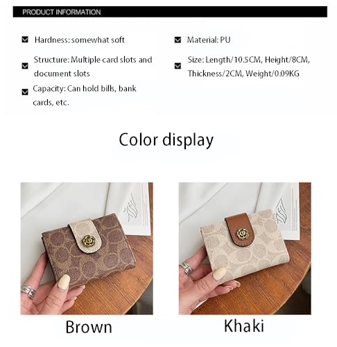 PU Leather Slim Bifold Cash Money Wallets,Minimalist Credit Card Clip Holder,Compact RFID Blocking Coin Purse Pouch Bag.2