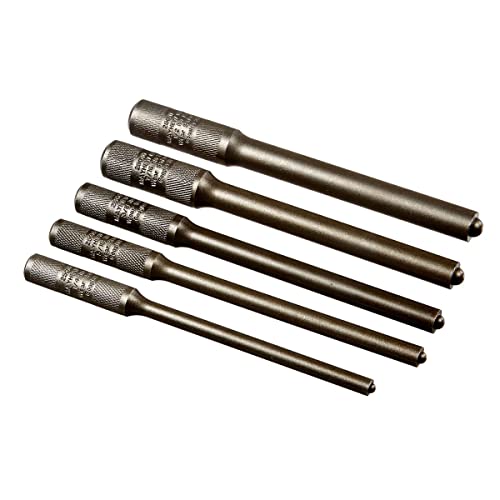 Image of Mayhew Tools 62256 5 Pc Large Size Pilot Punch Kit