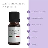 Oxxigena - Aceite Esencial de Pachulí - 10 ml - 100% puro,...