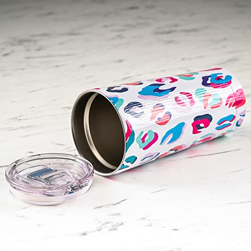 Greenline Goods Animal Insulated Coffee Tumbler - 20 Oz Metal Drink Cup With Slide Top Lid - Non Slip Silicone Base - Boho Stainless Steel Water Bottle Coffee Travel Mug #TOP7