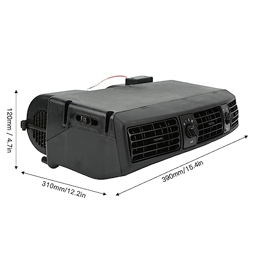 Evaporatore per Condizionata Universale 12V Sostituzione per Auto Furgoni 360CFM 32 Passaggi Climatizzatore Sottocruscotto per Veicoli Senza Condizionata Alta Efficienza Raffreddamento 18853 BTU