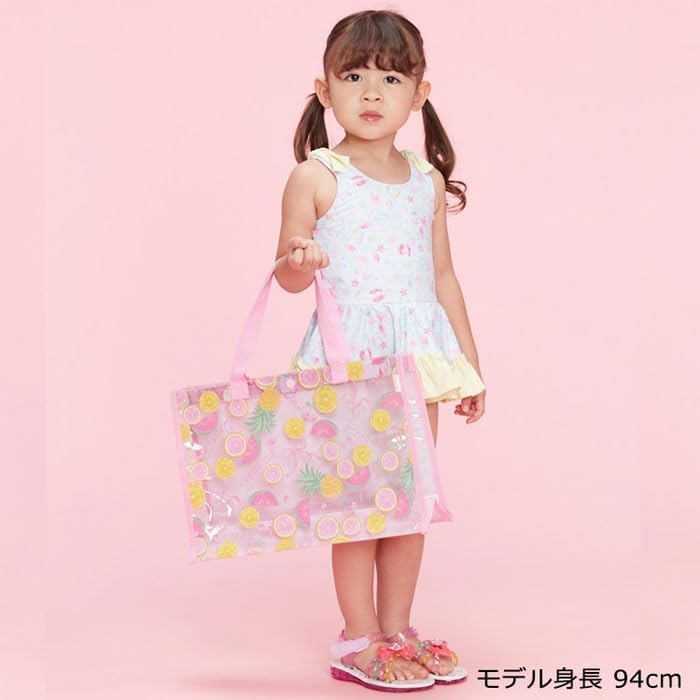 ビーチバッグ プールバッグ ビニールバッグ 子ども キッズ 総柄 男の子 女の子 保育園 小学生 海 かわいい