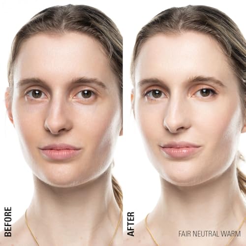 Image of Revolution Superdewy Cushion Foundation, Fair Neutral Warm | Matte Finish for Dark Circles, Redness & Blemishes, Vegan & Cruelty-Free, 0.11 fl oz