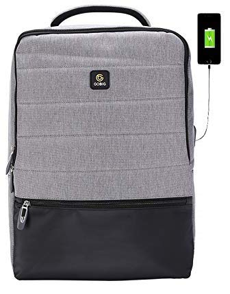 Husker Office/Collage/School/Travel Laptop Backpack (Grey) (B07PMKJ77J) Amazon Price History, Amazon Price Tracker
