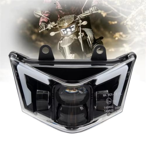 Phare de moto LED puissant pour KLX125 et D-Tracker 2010-2016