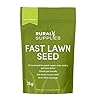 Rural Supplies Grass Seed Mix 2kg - Covers up to 100m2, Hardy, Fast-Growing, Pet Safe, Perfect for UK Climate - Thick, Hard-Wearing, Easy-to-Grow, Low Maintenance Lawn