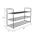 Shoe Rack Metal Shoe Tower Durable and Stable 3 Tier Shoe Storage Organizer 15 Pairs Unit Entryway Shoes Shelf (3 Tier)