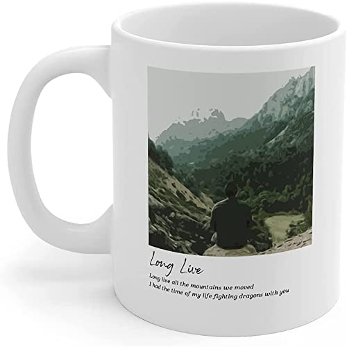 Taylor Swift Long Love Poster Premium Ceramic Mug by CRAFT MANIACS | Best Gift for Taylor Swift Lovers | Best Secret Santa Gift