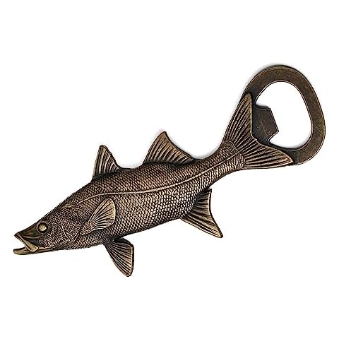 LSJ ORIGINAL Beer Bottle Opener Fish，Cool Bottle Opener for Bar Tool, Soda and Beer Cap Remover, Cool & Fun Gadget Cover