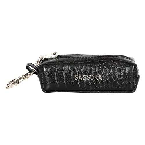 Image of Sassora Premium Leather Key Pouch For Car & Other Keys