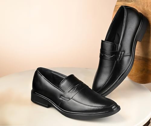 Image of LOUIS STITCH Genuine Leather Shoes for Men | Formal Shoes for Men | EVA Sole Comfort Cushion| LSFX-JB