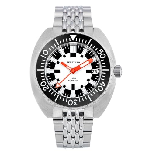 Montre S406-2 Seestern Automatique Homme en Acier anti-rayures avec Verre Saphir