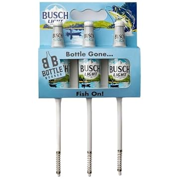 busch light ice fishing rod