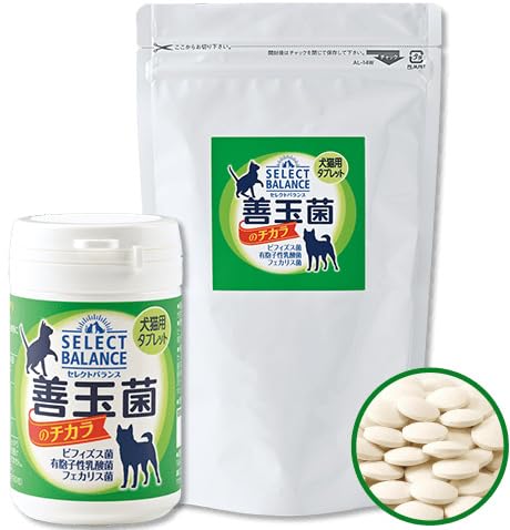 セレクトバランス 善玉菌のチカラ 犬猫タブレット 300g 犬用 