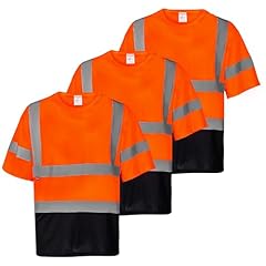 Orange Short Sleeve 3-pack