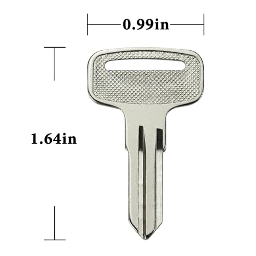 Image of 4PCS 4010321 Ignition Keys Blanks Replacement for Po-laris 4 Wheeler ATV Ranger RZR Snowmobile Fits Key Code 22 23 27 28 Series