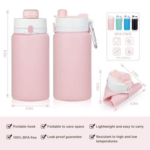 Collapsible-Water-Bottle-Foldable-Water-Bottle-BPA-Free-Reusable-Lightweight-Leak-Proof-Travel-Silicone-Water-Bottle-for-Travel-Gym-Hiking-Office-Camping