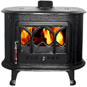 Amazon | ホンマ製作所 鋳物薪ストーブ MS-605TX 黒 大 | 薪暖炉・薪ストーブ