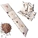 SACO SEMILLAS MICROONDAS Almohada Térmica Multiusos para Dolores Cervicales, Menstruales, Espalda, Cuello y todo el Cuerpo. Bolsa de Calor con Funda Lavable. Contracturas Musculares y Tortícolis