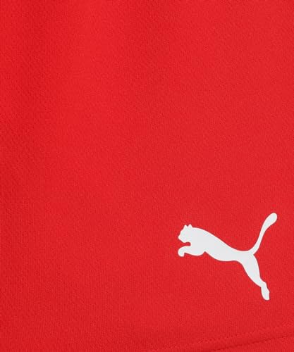 Image of Puma Boys' teamRISE Junior Knitted Shorts | Comfortable and Sweat Proof Polyester Football Shorts | Lightweight and Breathable Training Shorts for Kids & Teen Athletes