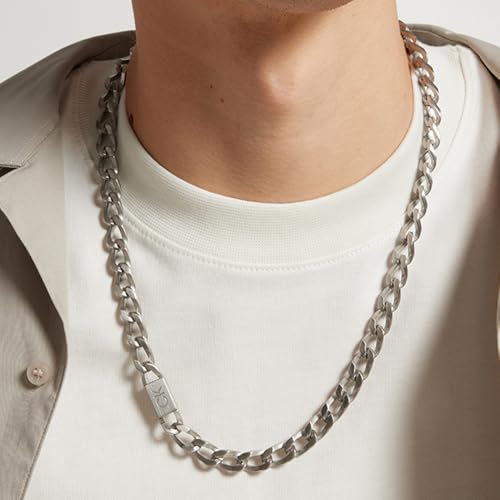 Calvin Klein Gliederhalskette für Herren Kollektion OUTLOOK aus Edelstahl - 35000251 – Ansicht 4