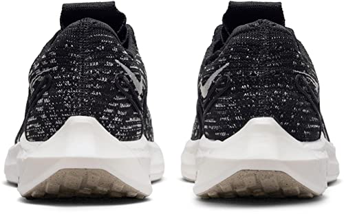 Nike Womens Pegasus Turbo Next Nature, Black/Sail-Off Noir Sesame, 8 M US