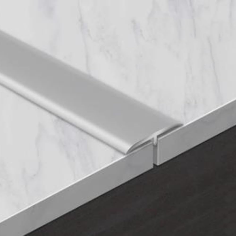 35.4" Floor Transition Strip T Molding Threshold Strip Gap Covering Aluminum for Joining Floor Gaps Carpet Tiles