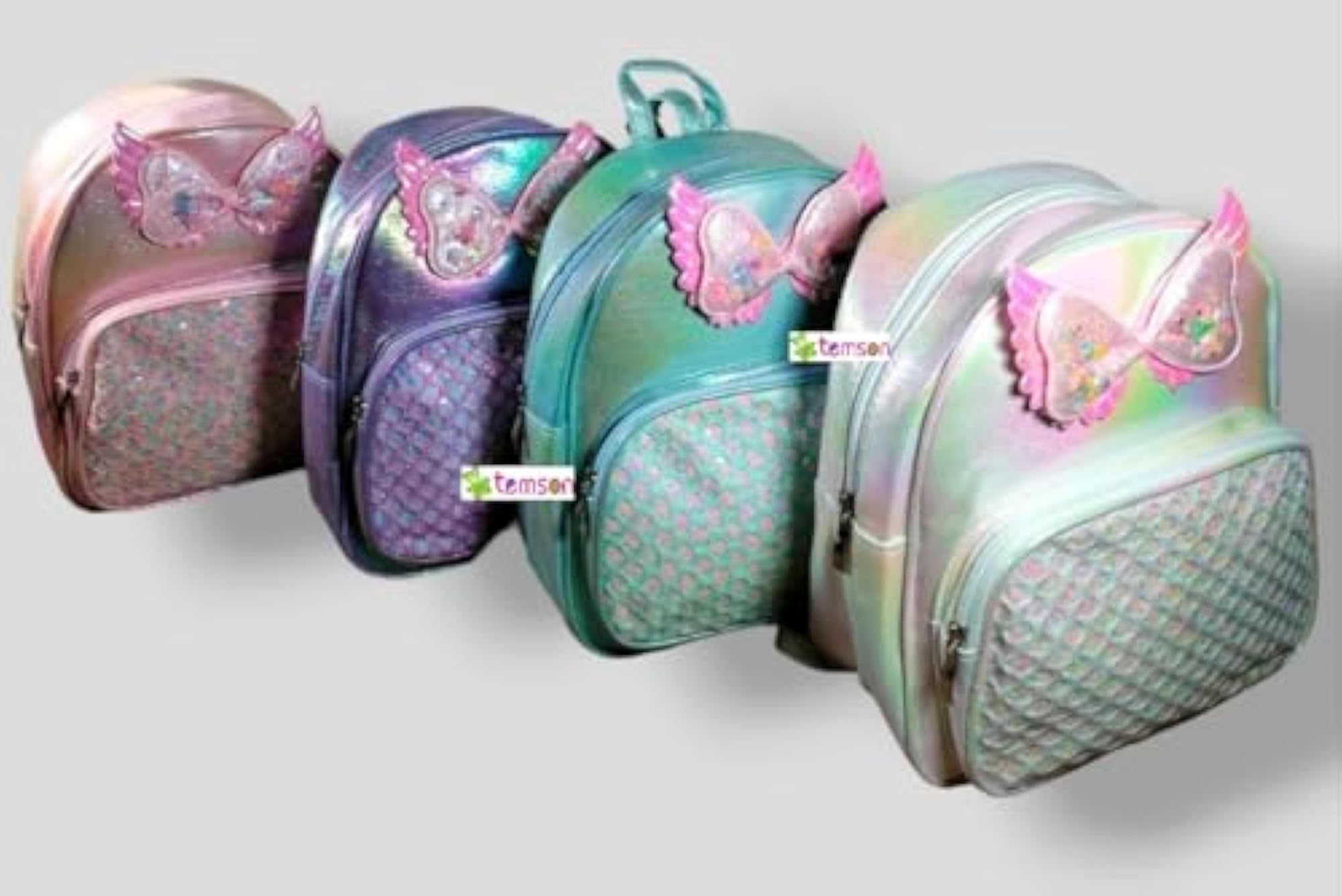 Stylish Sequin Small Backpack for Girls, Trendy