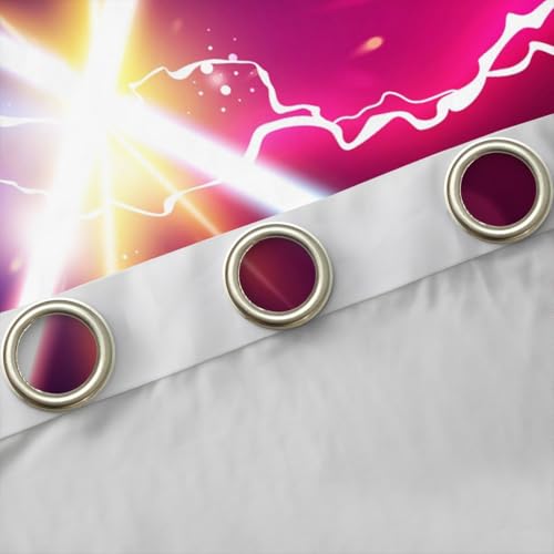 Cortinas de sable de luz galácticas para transformar el dormitorio de los niños en el espacio 5