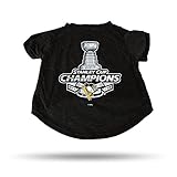 Penguins NHL 2017 Stanley Cup Champions Pet T-Shirt Rico Industries