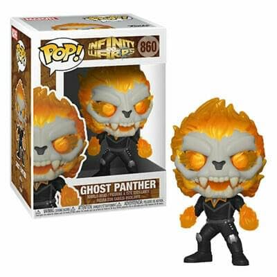 Funko Pop! Marvel: Infinity Warps - Ghost Panther - Figurine en Vinyle à Collectionner - Idée de Cadeau - Produits Officiels - Jouets pour Les Enfants et Adultes - Comic Books Fans