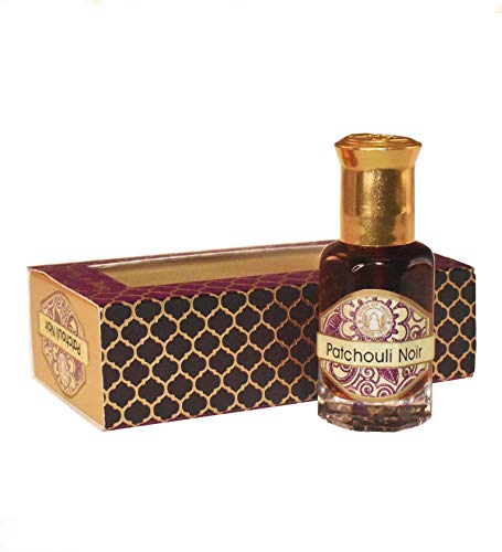 Huile de parfum patchouli noir authentique élixir traditionnel de 10ml - 3