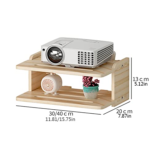Soporte ajustable de trípode para proyector 2 niveles de madera miniatura 2