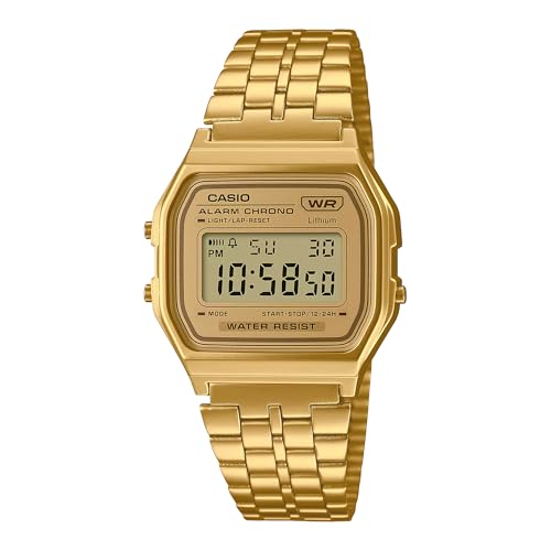 [�J�V�I] CASIO �f�W�^�� �r���v ���B���e�[�W�V���[�Y A158WETG-9A �����Y ���f�B�[�X �L�b�Y �S�[���h �C�O���f�� [���s�A���i]