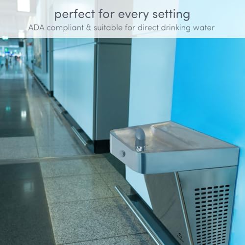 Image of Avalon Wall Mounted Water Fountain with Bottle Filling Station, Sensor Dispensing, Self Cleaning, Digital Bottle Counter Display, ADA Compliant