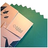 Forest Green Origami Paper | 100 Sheets, 6” Square