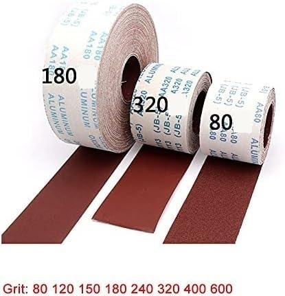 Bande abrasive robuste de 3m x 90mm pour finitions soignées sur bois - 3
