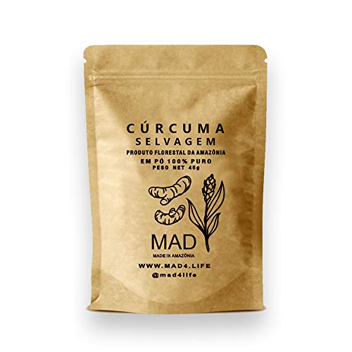 Curcuma Selvagem da Amazonia em Pó 44g MAD