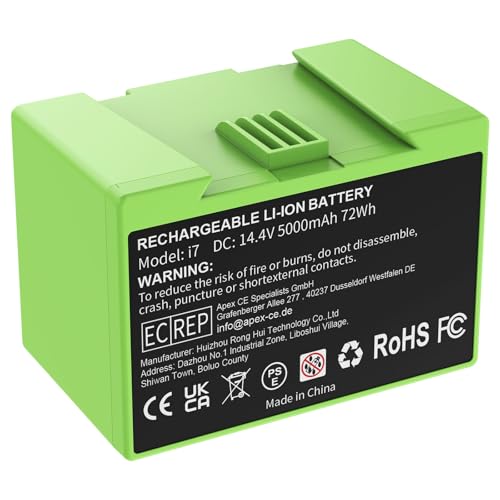 5000mAh Replacement for iRobot Battery ABL-D1