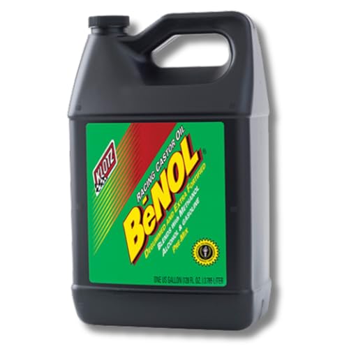 Klotz BeNOL Pre-Mix Castor Oil for 2-Stroke Racing Engines 1 Gallon BC-171