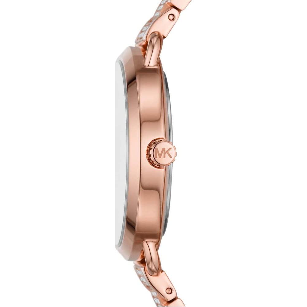 Michael Kors Orologio Portia da donna, Movimento al quarzo multifunzione con cinturino in acciaio inossidabile