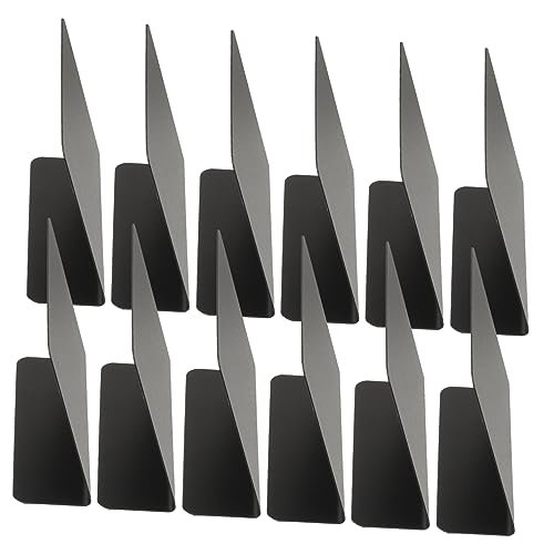 Hemobllo 12 piezas Mini Pizarra de Tiza Reutilizable para Mensajes y Señalización Hostelería para Etiquetas de Comida y Decoración de Mesas