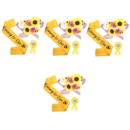 Ceinture de maternité à fleurs pour sublimer une robe de grossesse trop simple