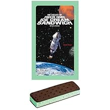 LuvyDuvy Freeze-Dried Mint Chocolate Chip Ice Cream Sandwich - 1 Pack