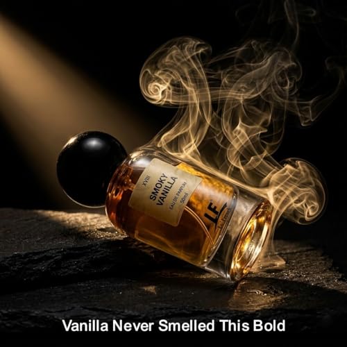 Image of La French Smoky Vanilla Perfume for Men & Women 50ml | Rich Agarwood, Vanilla & Amber Notes | Premium Long Lasting Fragrance Spray | Warm Woody Oriental Scent