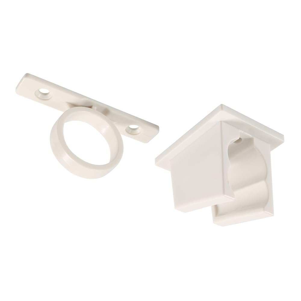 MACHSWON Kit doccia per camper, nero, 3 impostazioni, soffione rettangolare moderno con finitura ABS, include soffione + supporto + tubo da 1,5 m, adatto per camper, furgoni, rimorchi, camper, barche